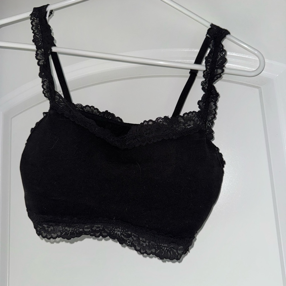 Victoria's Secret Black Lace Bralette